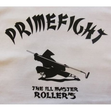 ROLLERS /PRIMEFIGHT L/S Tee . WHITE