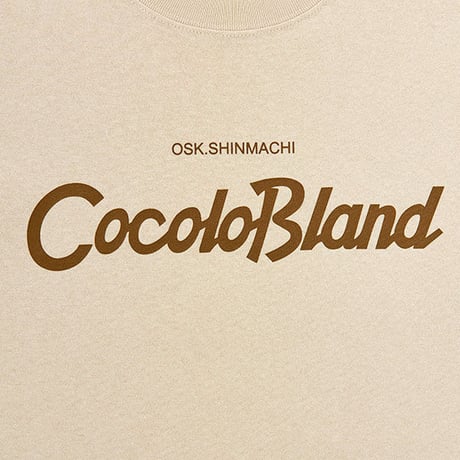 CURSIVE LOGO S/S TEE (SAND)