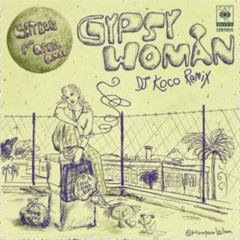 CAT BOYS asuka ando Gypsy Woman 7インチレコード CAT BOYS feat. asuka ando / Gypsy Woman [7inch]