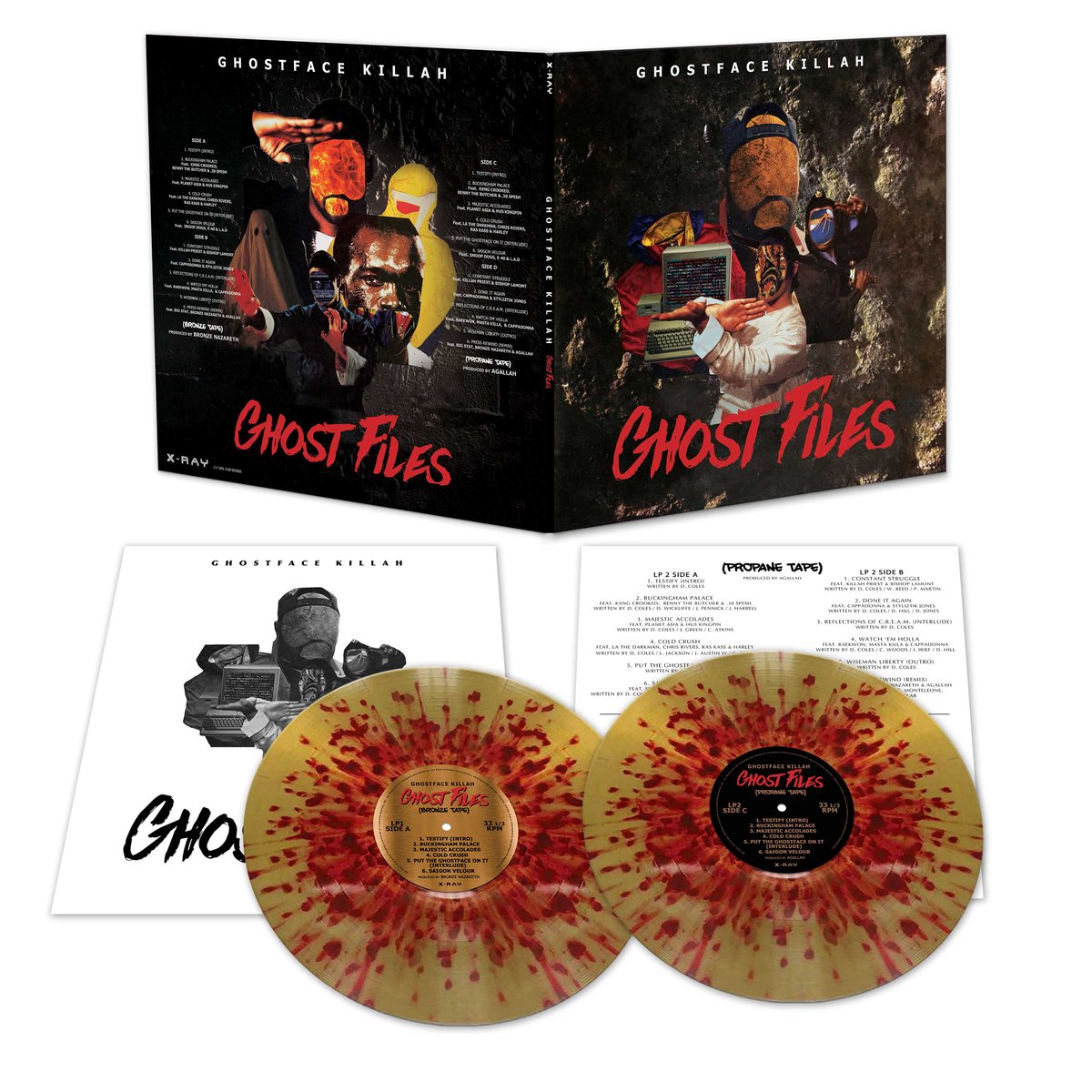8/21 - Ghostface Killah / Ghost Files (Gold-Red