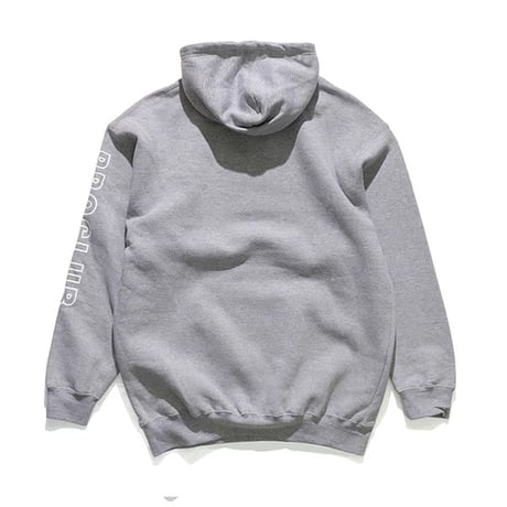 PRO CLUB / Embroidered Logo Heavyweight Pullover Hoodie 13oz [Heather Gray]