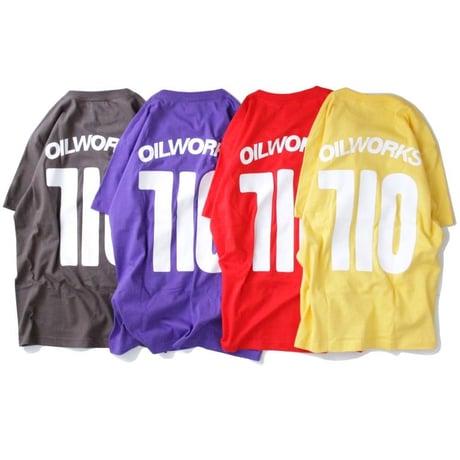 7I0 T-SHIRTS (HIGH RED/VIOLET PURPLE/BANANA/CHACOAL)