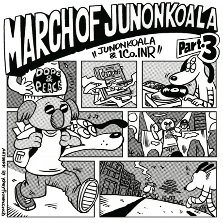 JUNONKOALA & 1Co.INR / DOGGY FUNKNESS [7inch]