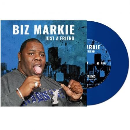 BIZ MARKIE / JUST A FRIEND (BLUE VINYL) [7inch]