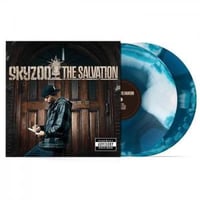 SKYZOO / SALVATION [15TH ANNIVERSARY EDITION] -NAVY BLUE & WHITE MARBLED VINYL- [2LP]