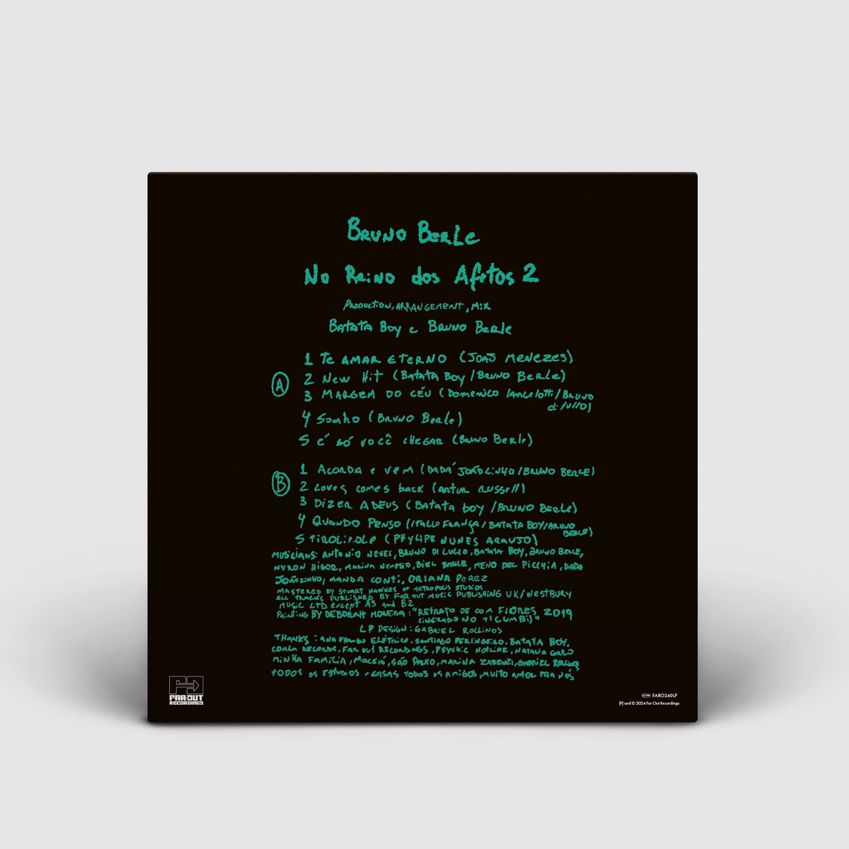 BRUNO BERLE / NO REINO DOS AFETOS 2 [LP] | Bang