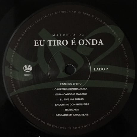MARCELO D2 / EU TIRO E ONDA [LP]