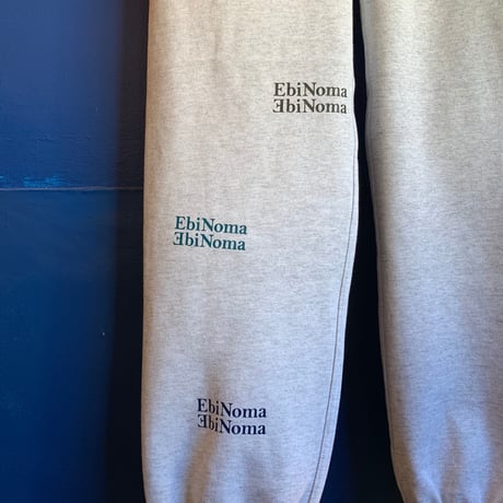 EBINOMA BRAND / EBEB feels 17watEr 12oz reverseweave hoodie&sweat pants setup -ash grey- [Set Up]