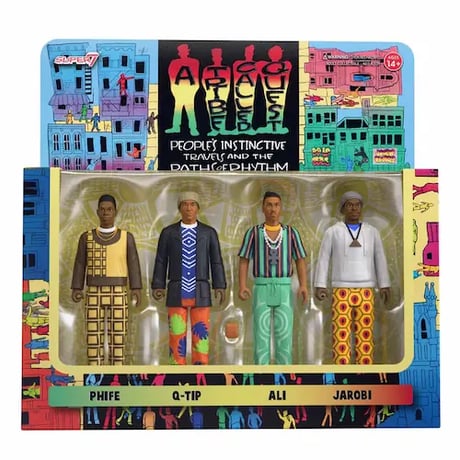 A TRIBE CALLED QUEST / PEOPLE'S INSTINCTIVE TRAVELS AND THE PATHS OF RHYTHM REACTION [FIGURE]