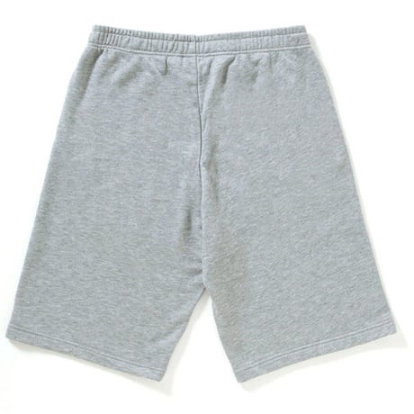 OUTLINE LOGO SWEAT SHORTS（GRAY）