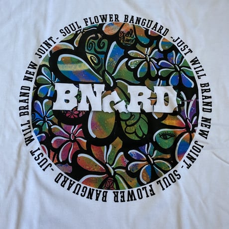 JUST WILL BRAND NEW JOINT  Big Silhouette Long SLeeve -White-