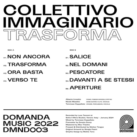 Collettivo Immaginario / Trasforma  -REPRESS= [LP]