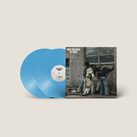 9月下旬入荷予定 - EZRA COLLECTIVE / HERE BECAUSE OF HOPE -トランスパレント・ブルー- [2LP]