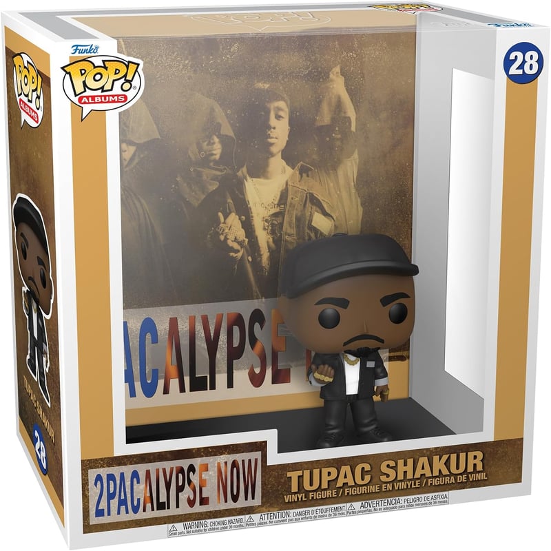 2PAC / FUNKO POP! ALBUMS: TUPAC - 2PACALYPSE NO