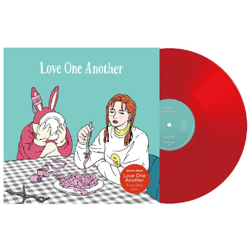 【未使用品】Furui Riho Love One Another レコード Furui Riho / Love One Another -Clear Red Vinyl-