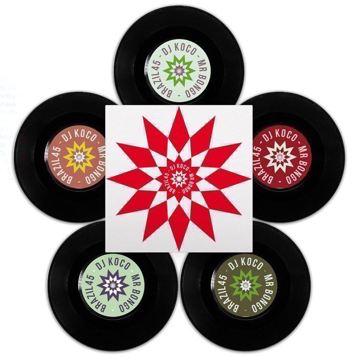 dj koco brazil 45 box set レコード　新品未開封 Brazil 45 Boxset Curated by DJ KOCO aka SHIMOKITA - 5 x