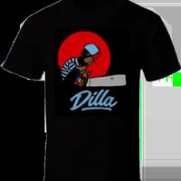 7月下旬入荷予定 - J DILLA aka JAY DEE / DILLA T-SHIRT (BLACK)