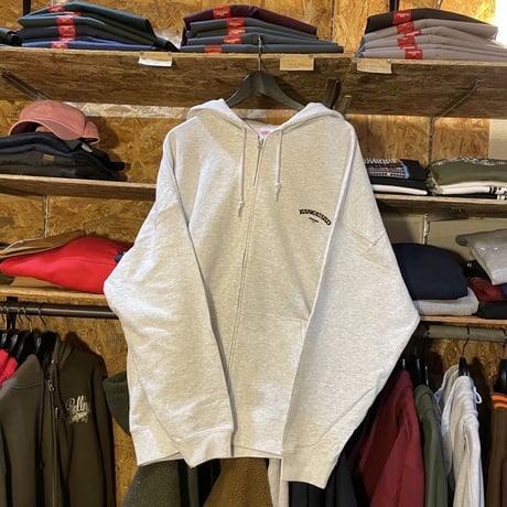 Banguard / Big  Silhouette Zip Hoodie [Ash]