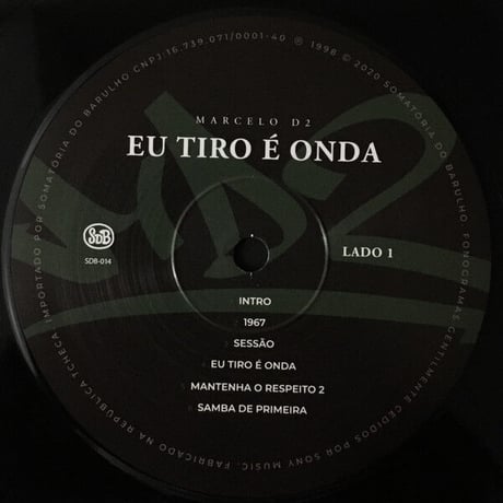 MARCELO D2 / EU TIRO E ONDA [LP]