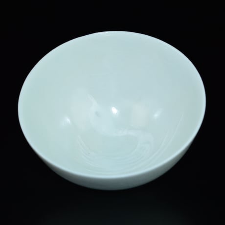 塚本司郎　白磁水禽文杯