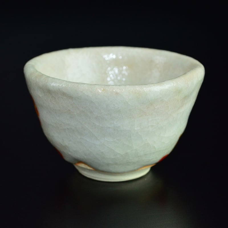 清水六兵衛作 紅梅 六代 清水六兵衛 古稀彩紅梅ぐい呑 | GALLERY 旭