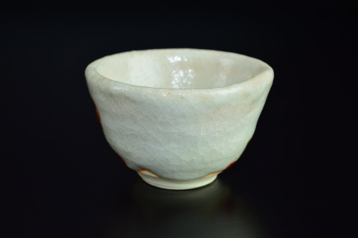 六代 清水六兵衛 古稀彩紅梅ぐい呑 | GALLERY 旭