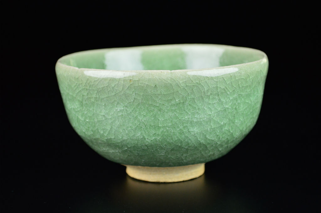 島田文雄 青磁茶盌 | GALLERY 旭