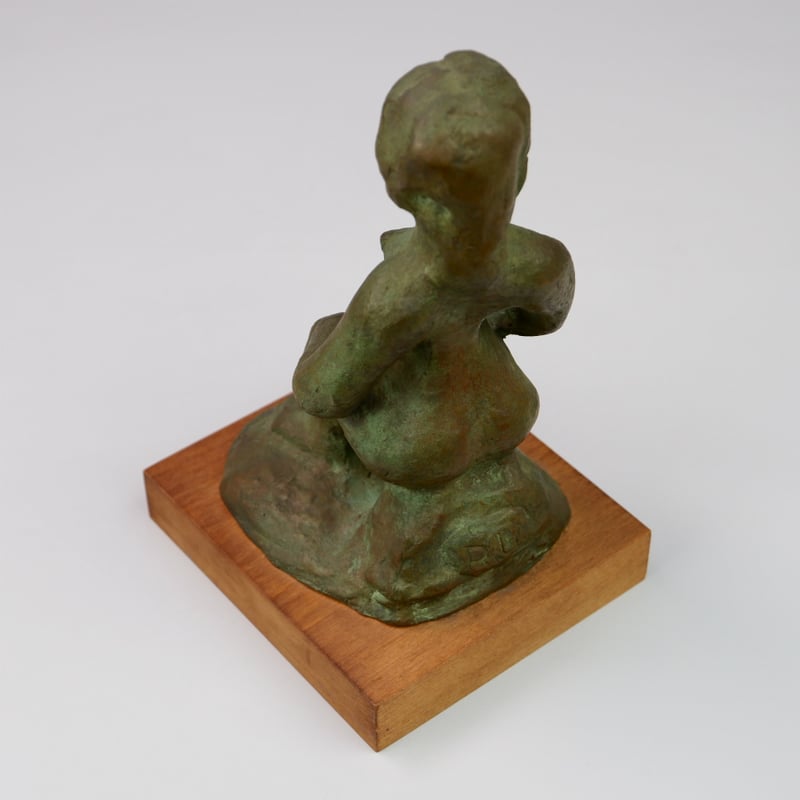 【 梅原龍三郎　横臥裸婦 】　肉筆　キャンバス56×39ｃｍ 梅原龍三郎 横臥裸婦 】 肉筆 キャンバス56×39cm