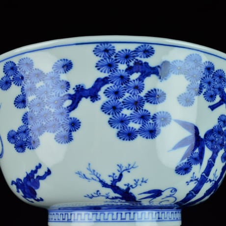 四代 和田桐山　祥瑞菓子器