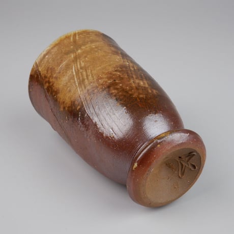 岡田輝　備前麦酒杯
