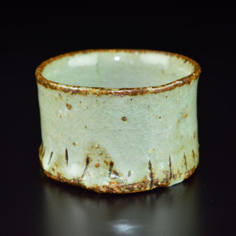 加藤清之　灰釉ぐいのみ 加藤清之 灰釉茶碗 | GALLERY 旭