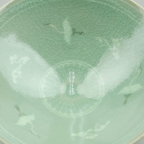 李方子　高麗焼青磁茶碗