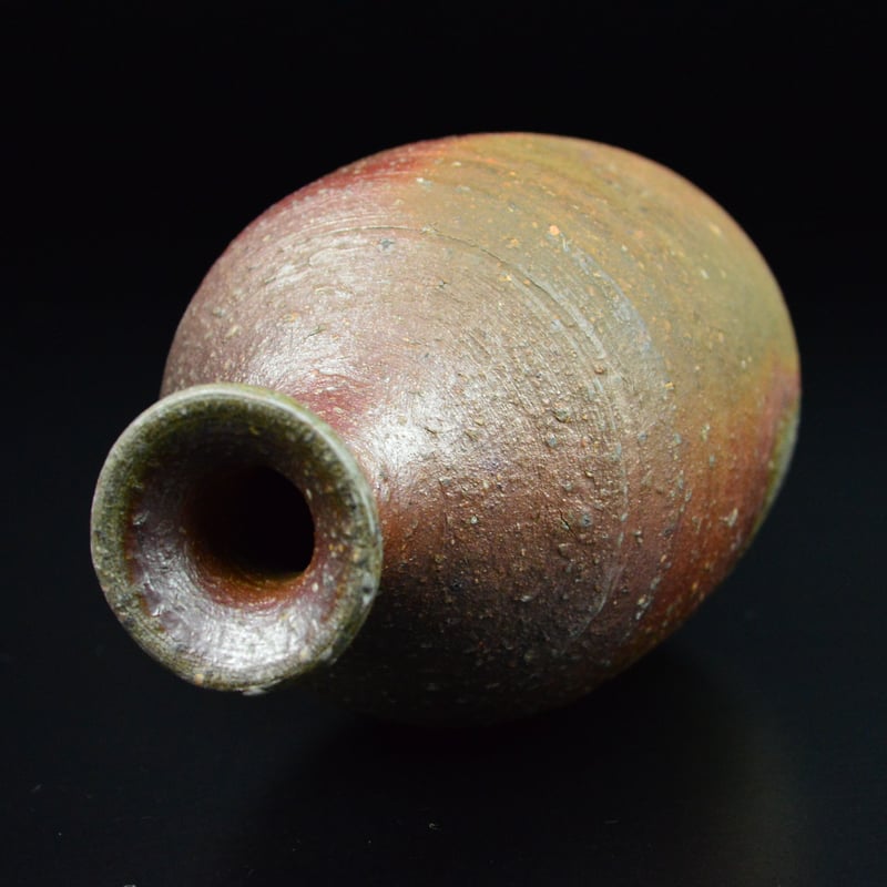 北大路魯山人 備前土`窯変徳利 【お問い合わせ商品】