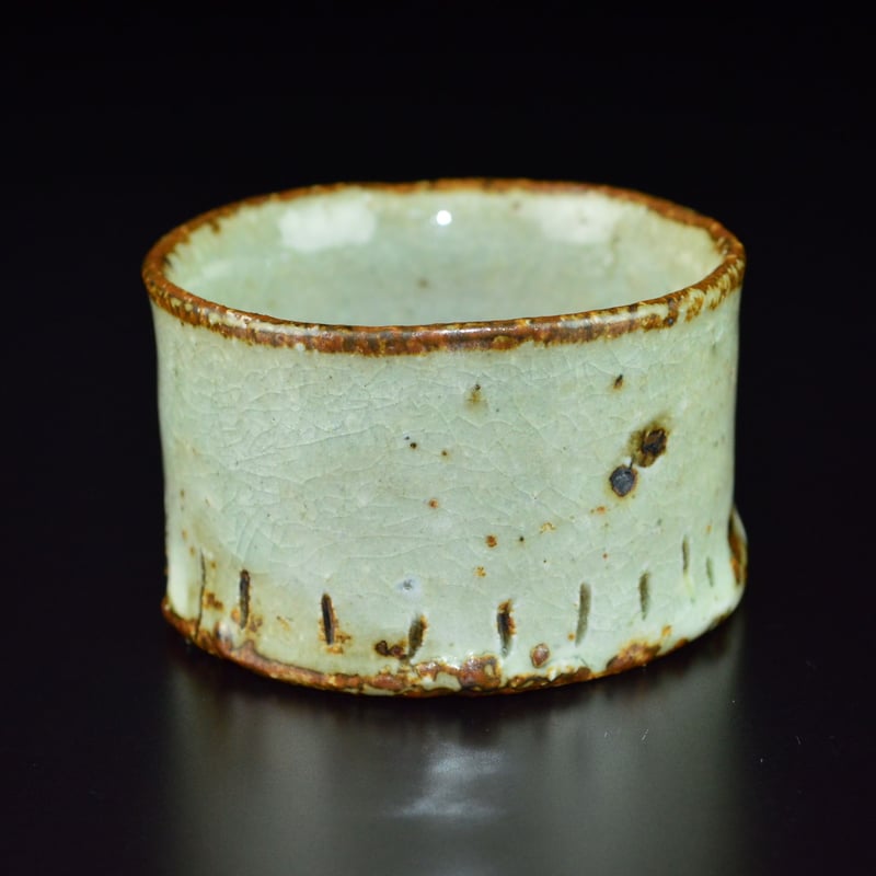 加藤清之 白泥彩ぐいのみ | GALLERY 旭