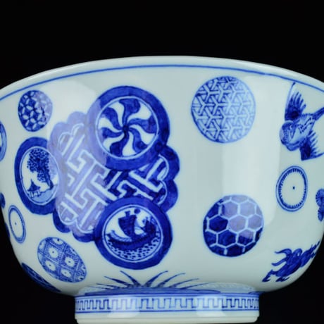 四代 和田桐山　祥瑞菓子器