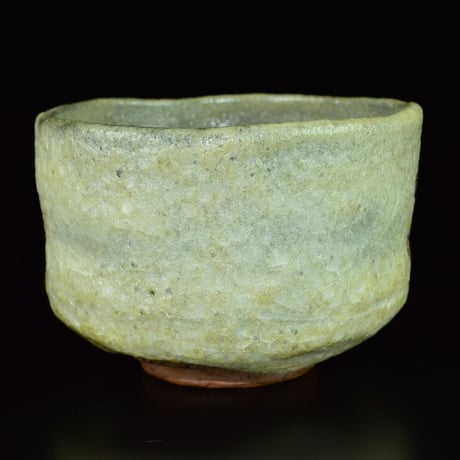 六代 清水六兵衛　古稀彩白菊黄菊茶盌　　　　　　　　　　　　　　　　　　　【お問い合わせ商品】
