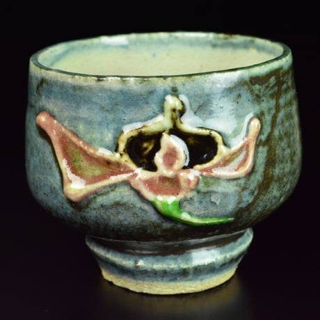 河井寛次郎　呉洲筒描花文碗　　　　　　　　　　　　　　　　　　　　　【お問い合わせ商品】