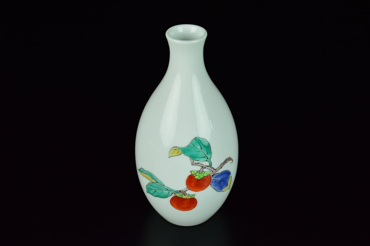 十四代 酒井田柿右衛門 濁手柿文徳利 | GALLERY 旭