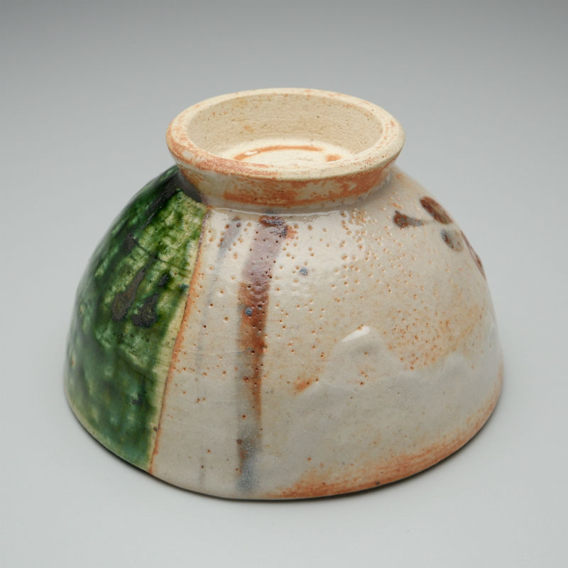 永江港史 織部飯茶碗 | GALLERY 旭