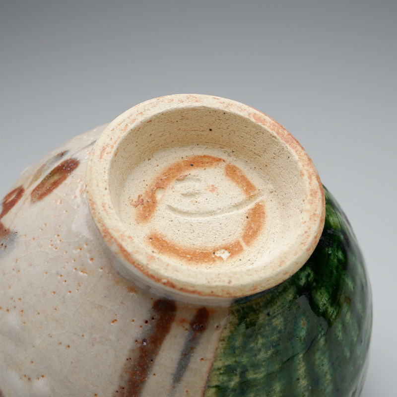 永江港史 織部飯茶碗 | GALLERY 旭