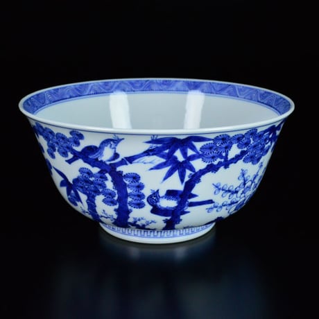 四代 和田桐山　祥瑞菓子器