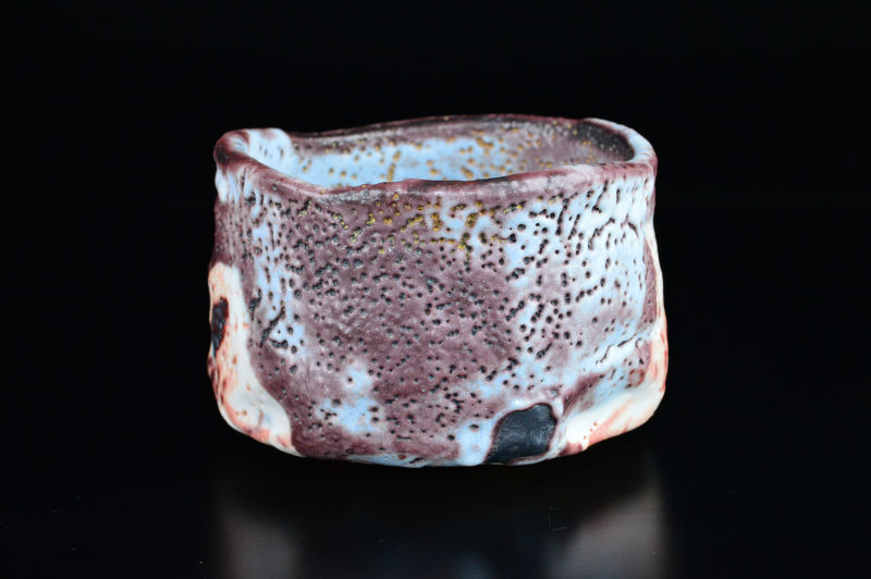 【 加藤重高 】重高作 斑釉茶碗 茶碗 茶道具 加藤重高 鼠志野茶盌 | GALLERY 旭