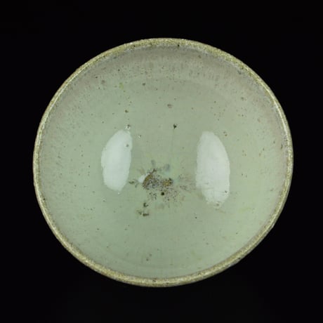 西岡小十　斑唐津茶碗