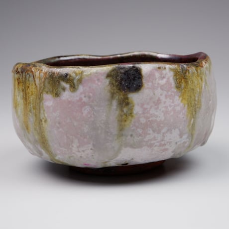 村田珠光　珠光窯変鬼志野茶碗
