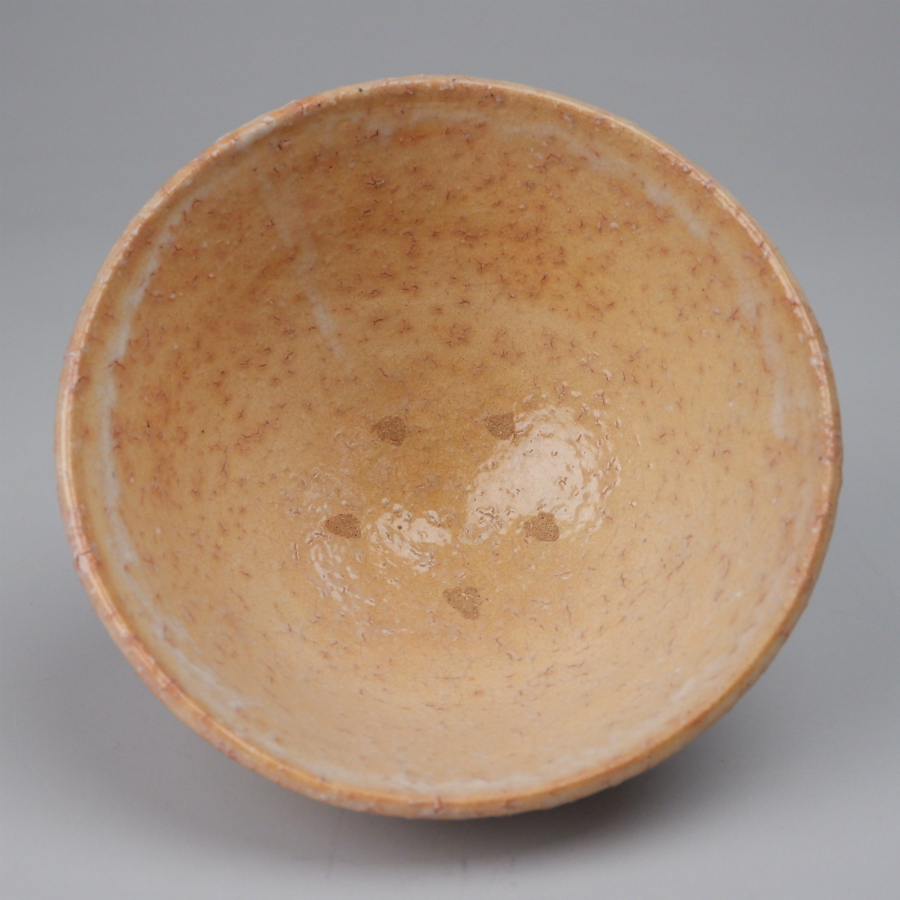 十一世坂高麗左衛門　萩焼　湯呑 萩焼 十二世 坂 高麗左衛門 金繋ぎ有り 今となっては・・・貴重な湯呑