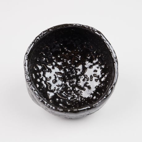 加藤春鼎　黒引出しぐい呑