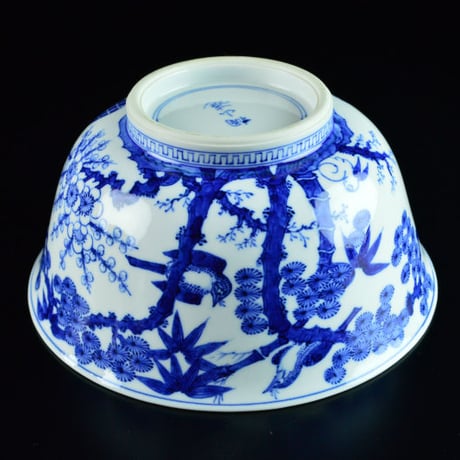 四代 和田桐山　祥瑞菓子器