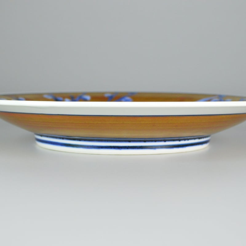 近藤悠三　呉須赤絵皿　良寛詩 近藤悠三 呉須赤絵皿 良寛詩 139th KOGIRE-KAI AUCTION CATALOG Ⅰ by