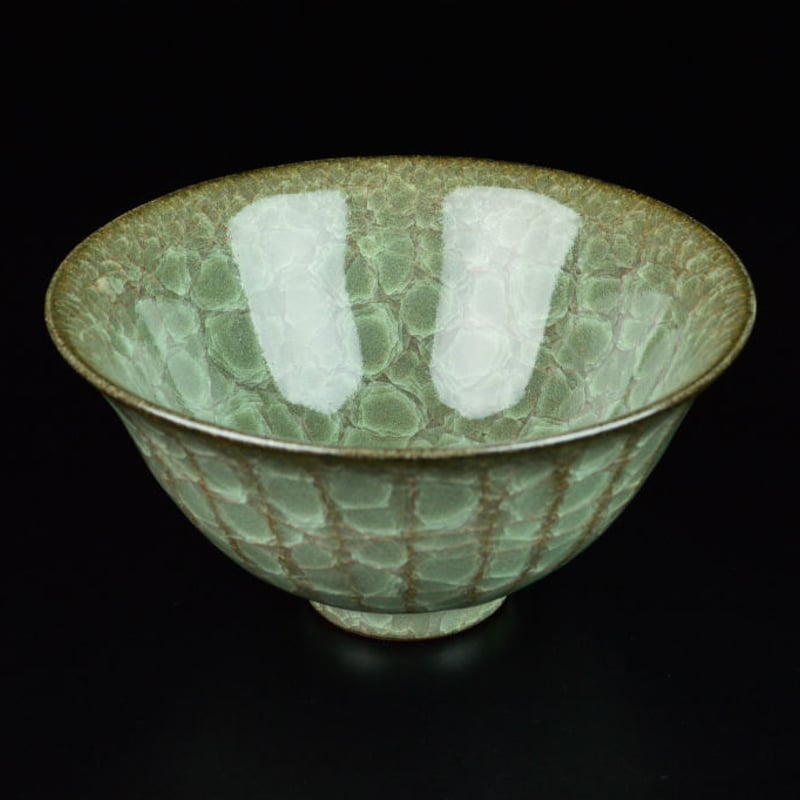 峯岸勢晃 翠青瓷鎬茶碗 | GALLERY 旭 峯岸勢晃 翠青瓷鎬茶碗 | GALLERY 旭
