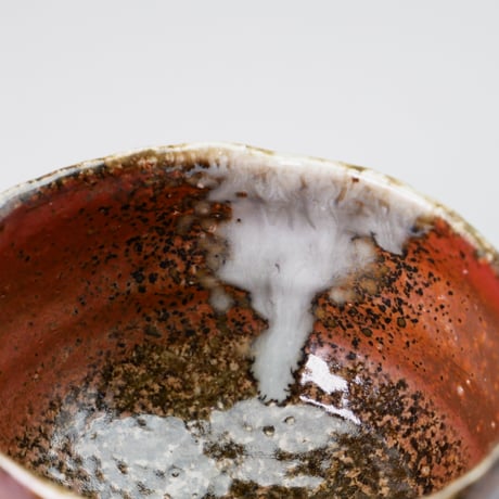 西端正　赤土部茶碗